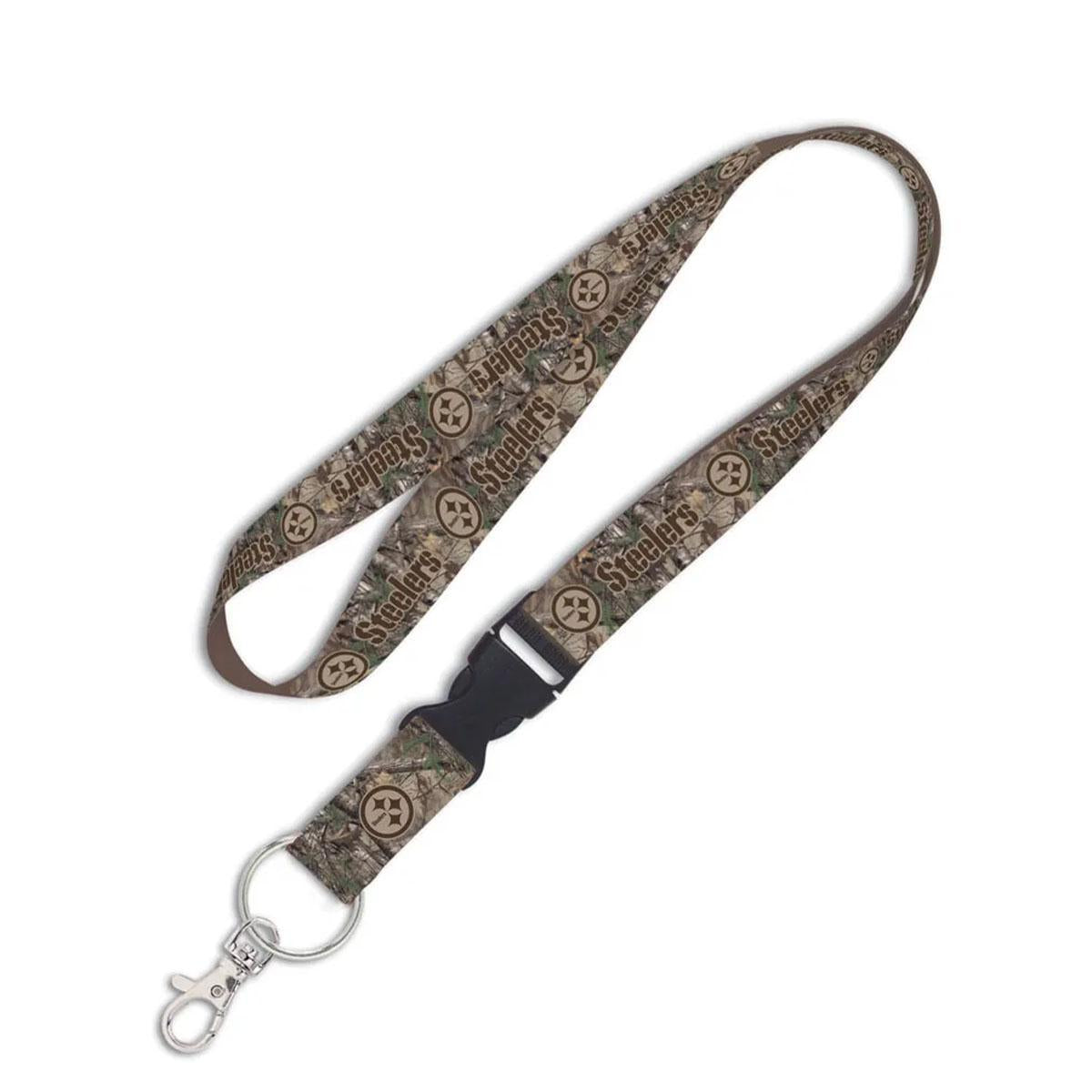 Pittsburgh Steelers Camo Lanyard