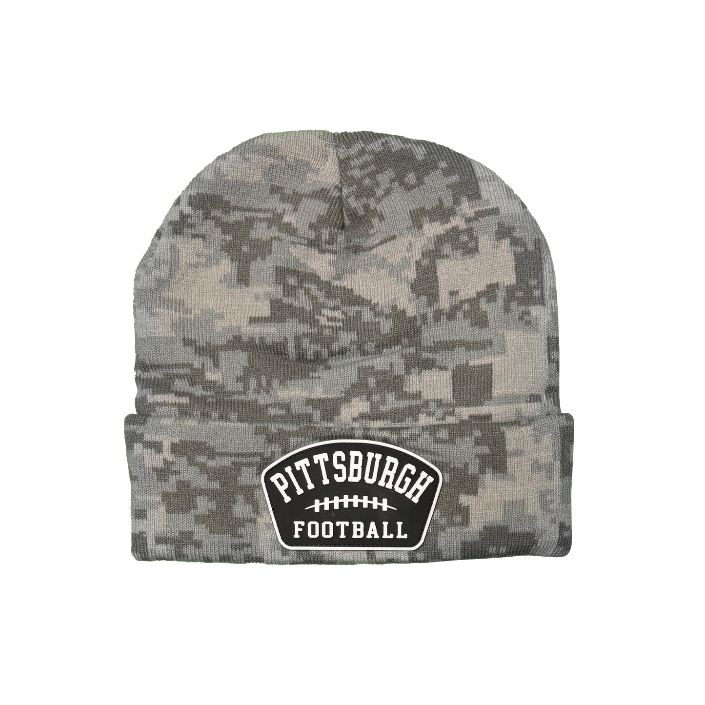 Pittsburgh Football Digital Camo Beanie