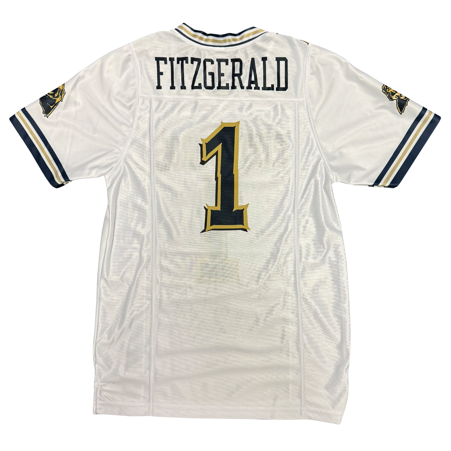 Pitt Panthers White Larry Fitzgerald Player Football Jersey