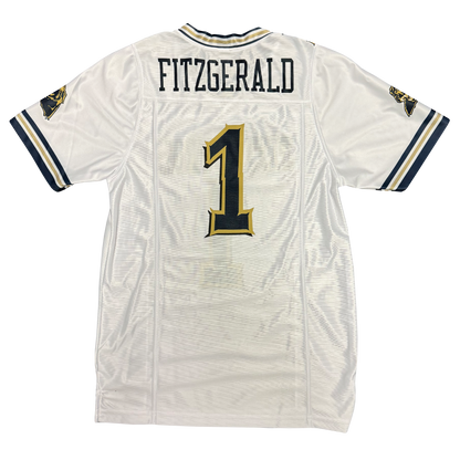 Pitt Panthers White Larry Fitzgerald Player Football Jersey