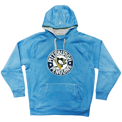 Pittsburgh Penguins Light Blue Victory Hoodie