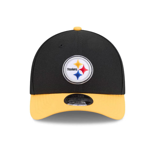 Pittsburgh Steelers New Era 2026 NFL Draft 9FORTY M-Crown Youth Adjustable Hat