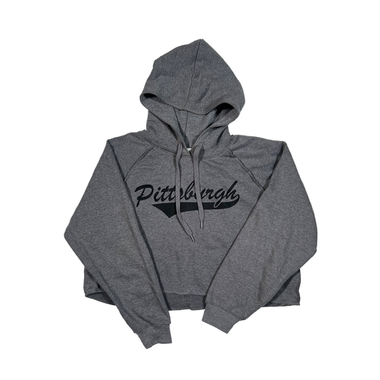 Women's Pittsburgh Cropped Hoodie