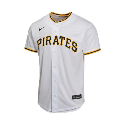 Paul Skenes #30 Nike Pittsburgh Pirates Youth White Home Game Jersey