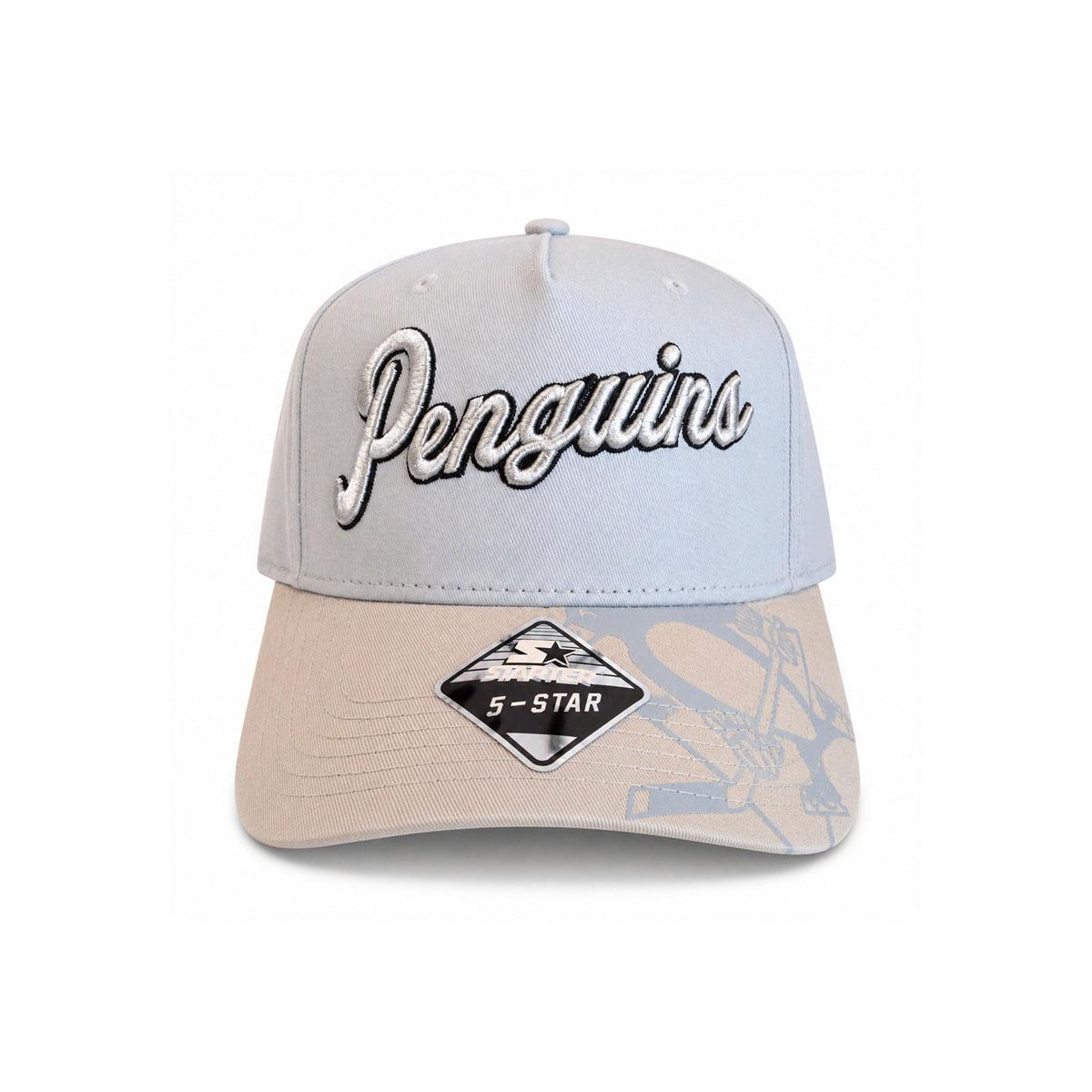 Pittsburgh Penguins Baby Blue / Cream Starter Snapback