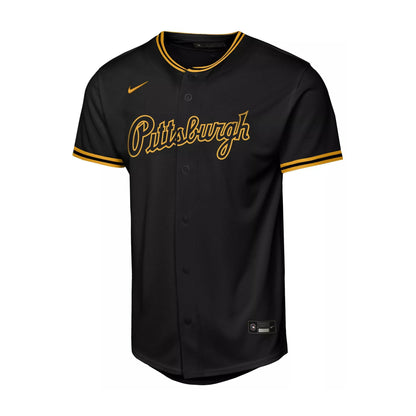 Paul Skenes #30 Nike Pittsburgh Pirates Youth Black Alternate 2 Jersey