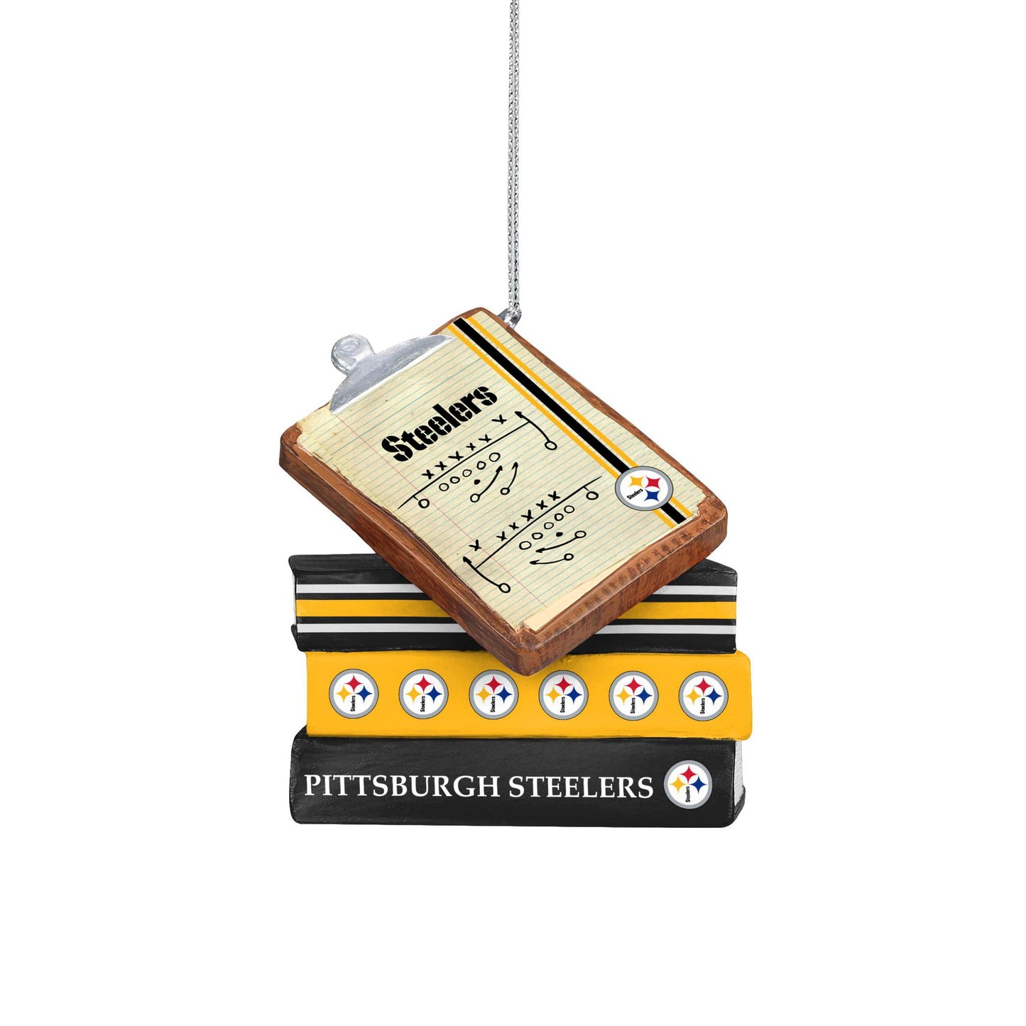 Pittsburgh Steelers Playbook Holiday Ornament