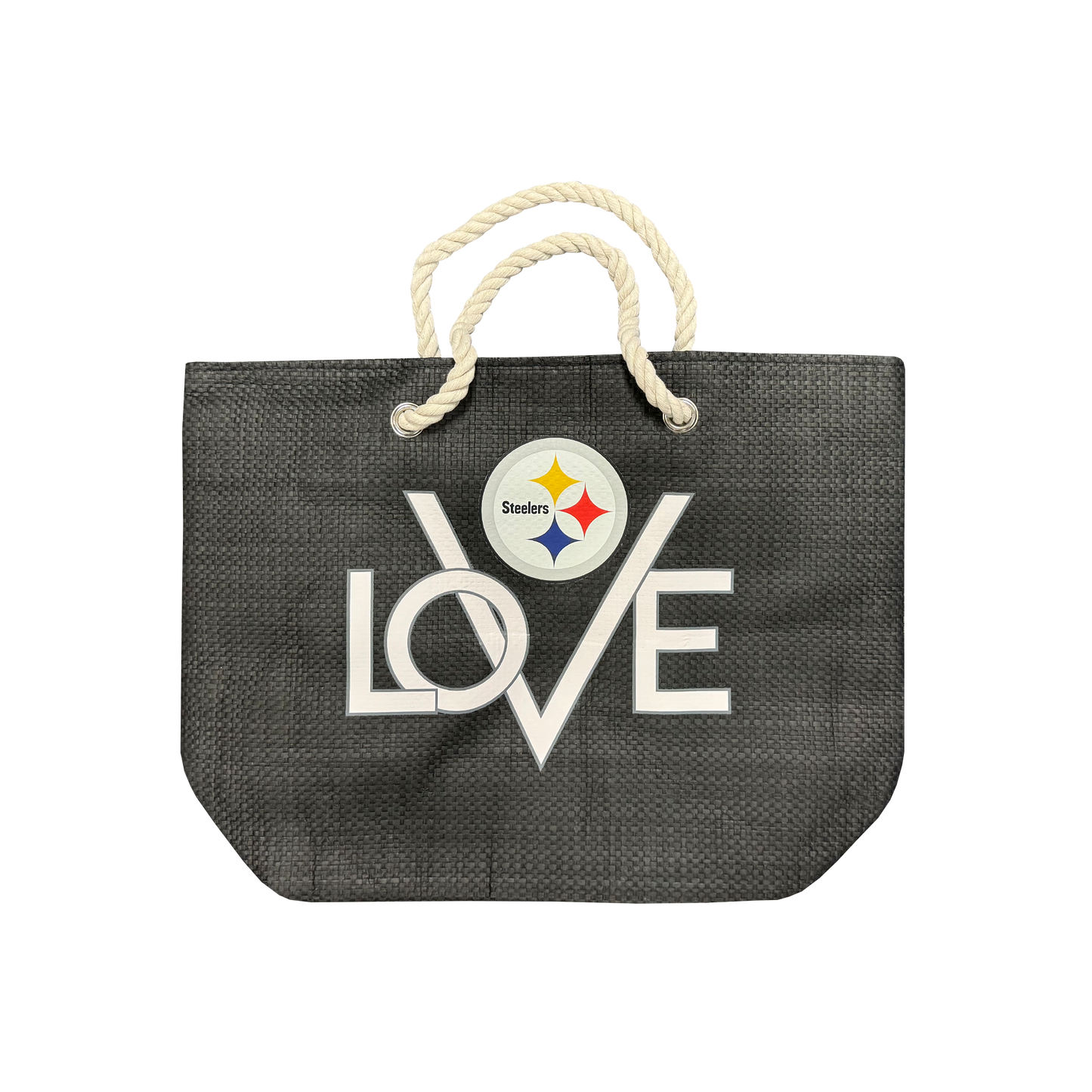 Pittsburgh Steelers LOVE Tote Bag