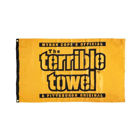 Pittsburgh Steelers Terrible Towel Double-Sided Flag