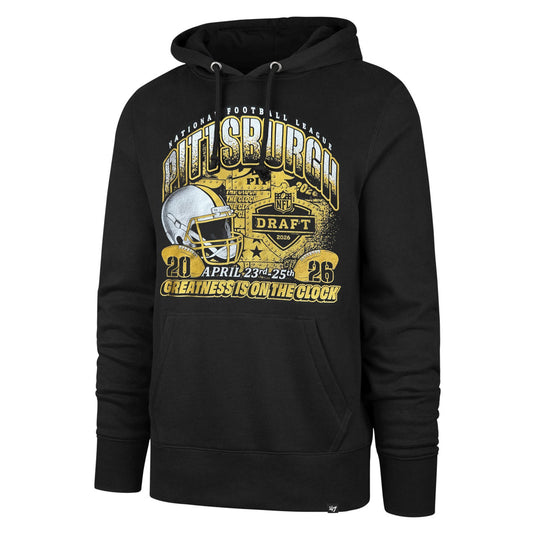 '47 Brand NFL Draft Greatness on the Clock Jet Black Hoodie