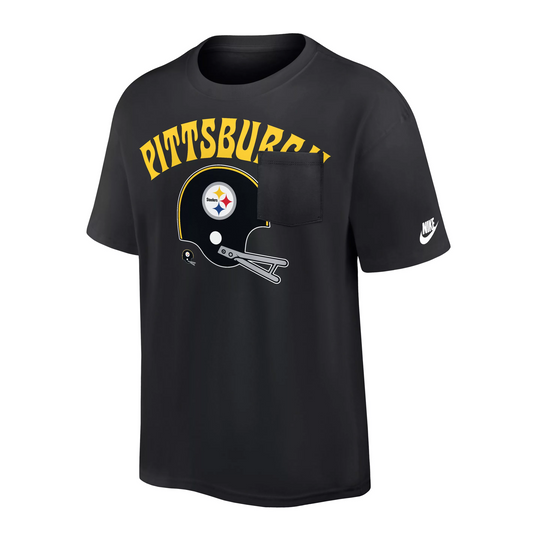 Nike Men's Pittsburgh Steelers Rewind 90 Pocket Tee