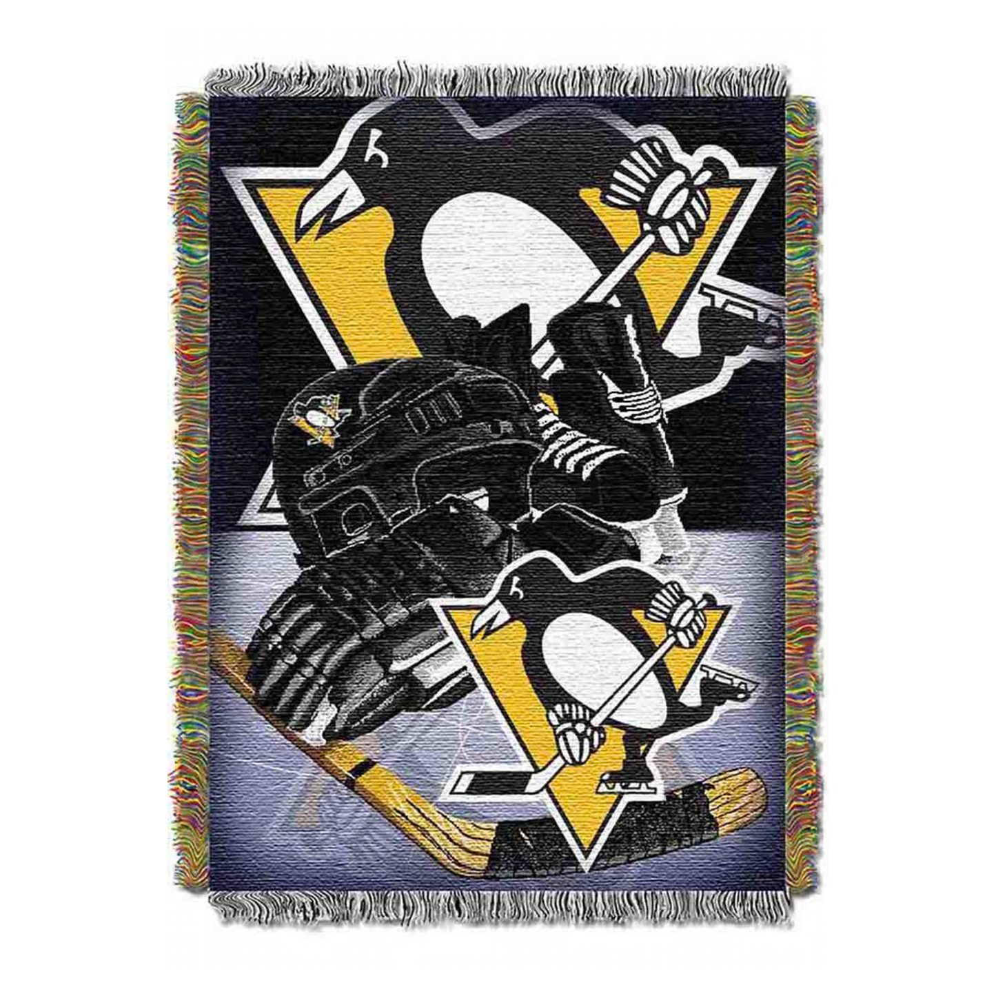 Pittsburgh Penguins Home Ice Advantage Wall Hanging 48"x60" Tapestry Blanket