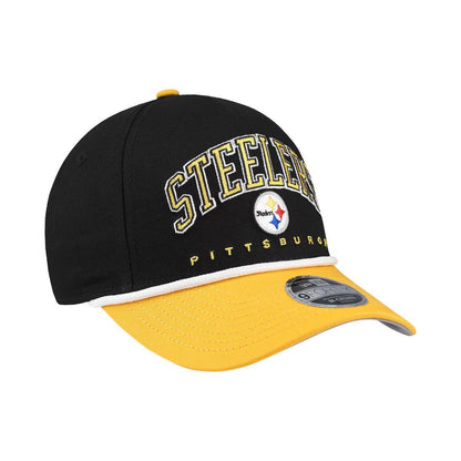 Pittsburgh Steelers New Era Arch 9FORTY A-Frame Adjustable Hat