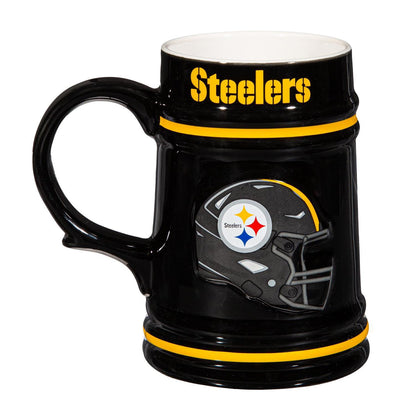Pittsburgh Steelers 24oz. Ceramic Stein Cup with Gift Box
