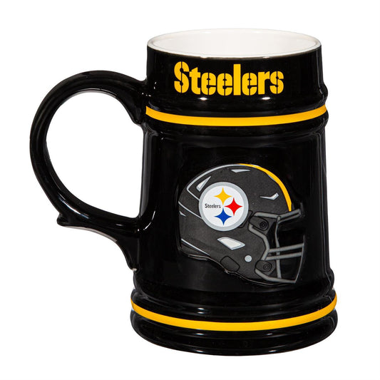 Pittsburgh Steelers 24oz. Ceramic Stein Cup with Gift Box