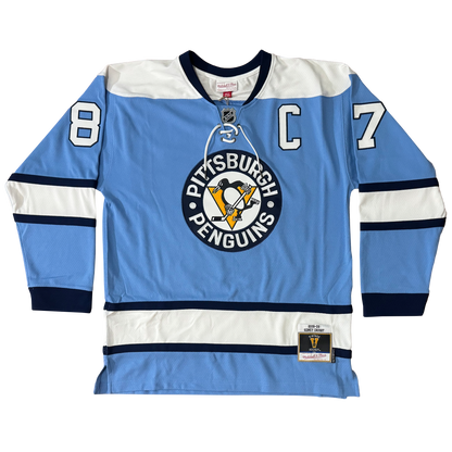 Sidney Crosby Light Blue Pittsburgh Penguins 2008/09 Power Play Player Jersey