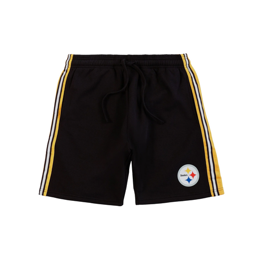 Pittsburgh Steelers Side Stripe Fleece Shorts