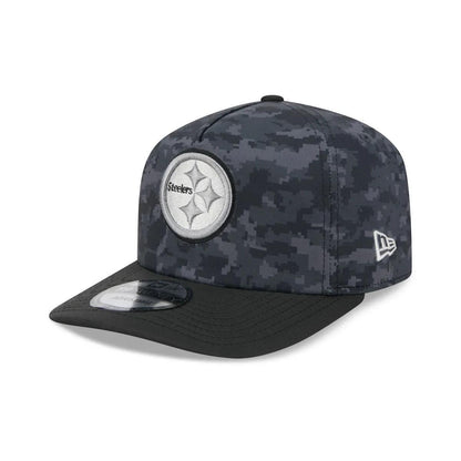 Pittsburgh Steelers New Era Black 2026 Salute To Service 19TWENTY Adjustable Hat