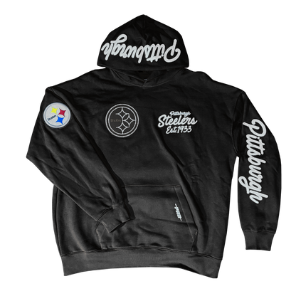 Pro Standard Pittsburgh Steelers Black Heavyweight Hoodie