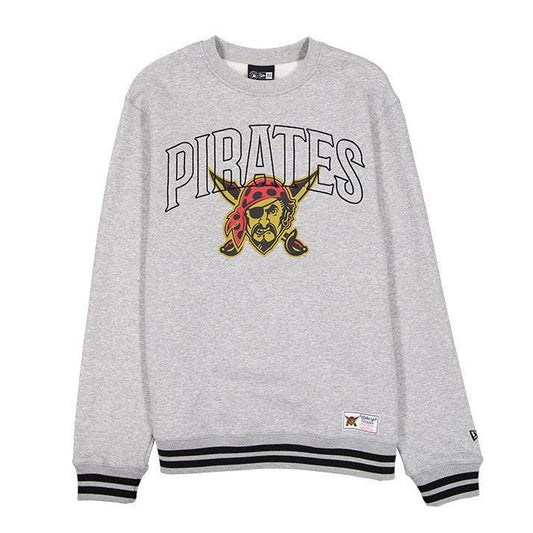 New Era Pittsburgh Pirates City Connect Grey Crew Neck