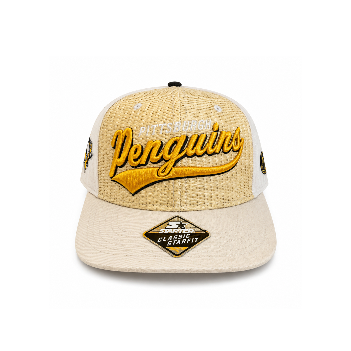Pittsburgh Penguins Beach Script Starter Snapback