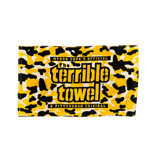 Myron Cope's Official Camo The Terrible Towel