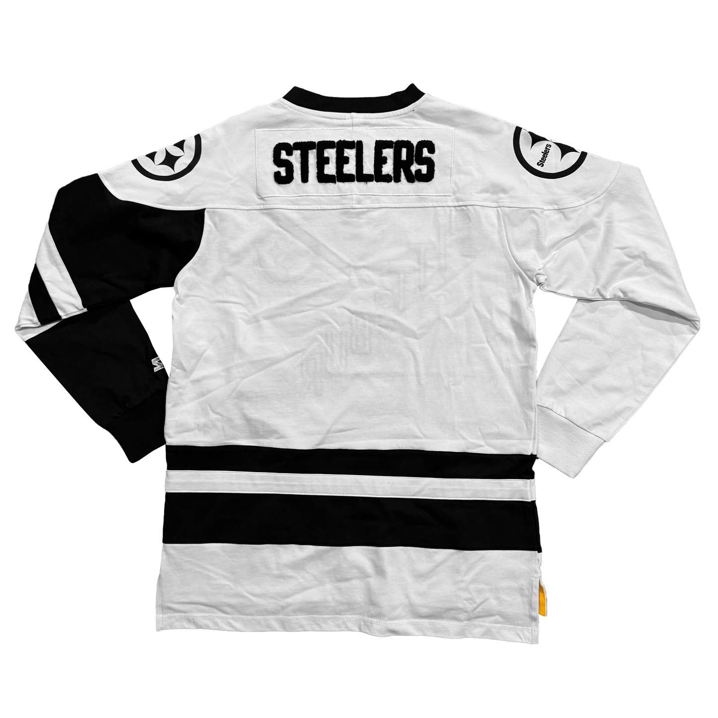 Starter Pittsburgh Steelers Hat Trick Long Sleeve Tunic Top