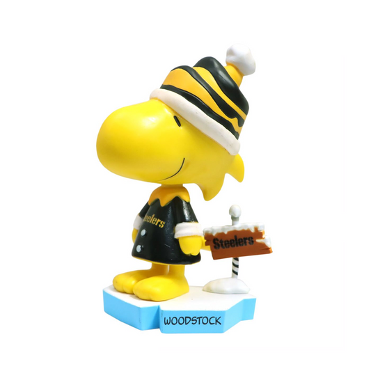 Pittsburgh Steelers Woodstock Holiday Bobblehead