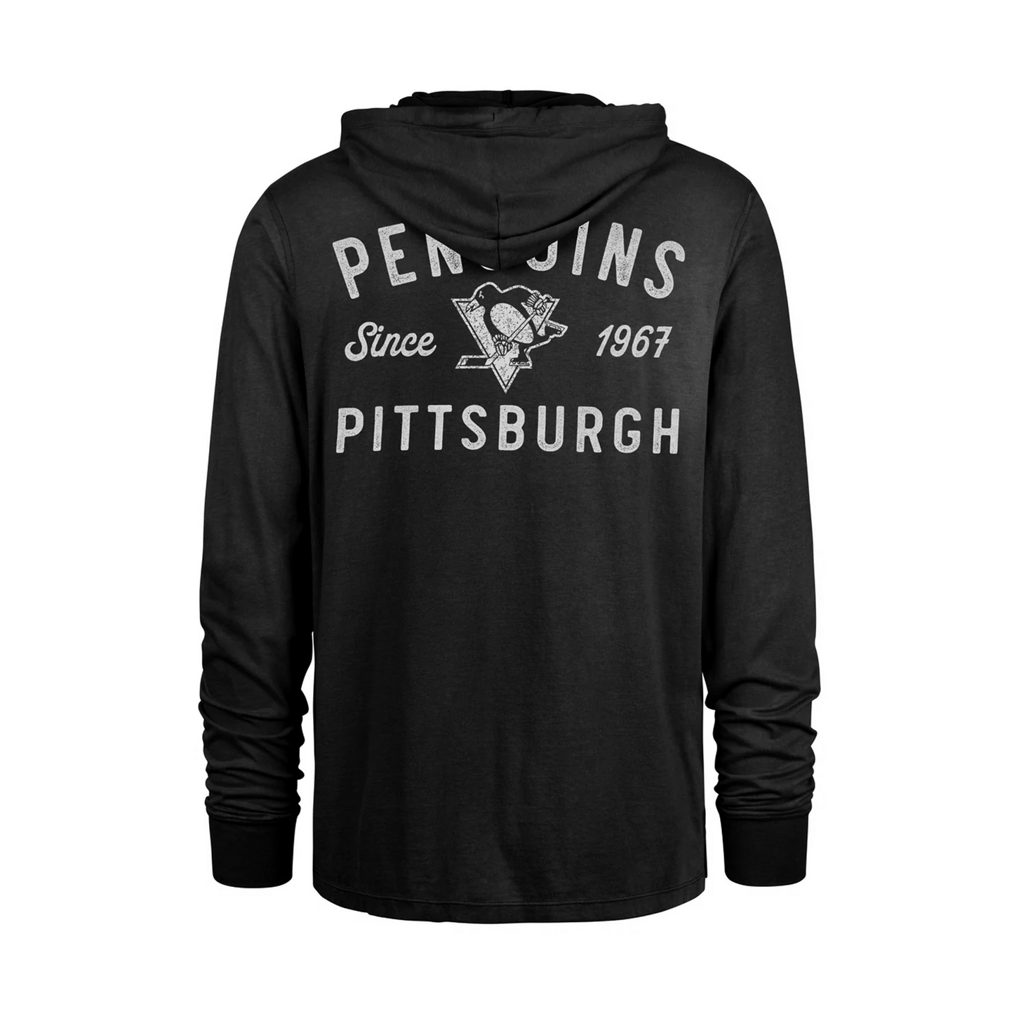 Pittsburgh Penguins Dusted Overhand '47 River Jersey Hood