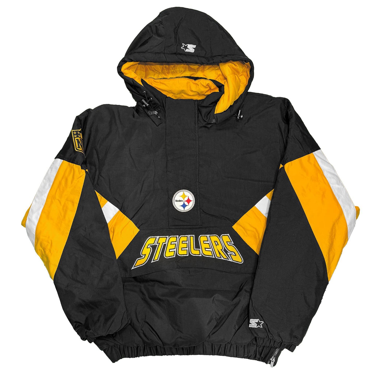 Starter Pittsburgh Steelers Line Up Breakaway Crinkle Popover