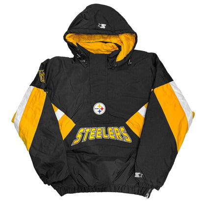 Starter Pittsburgh Steelers Line Up Breakaway Crinkle Popover