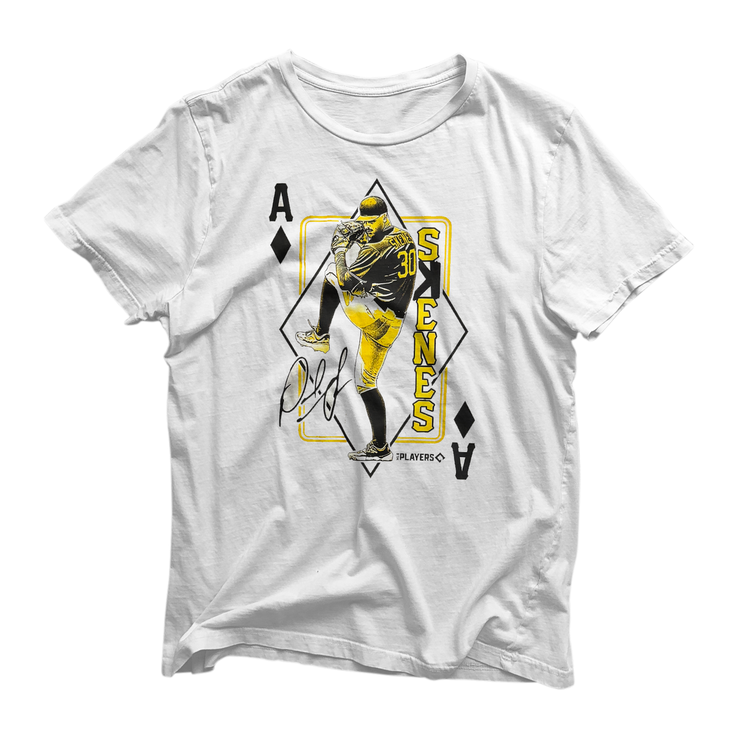 Skenes The Ace White Tee