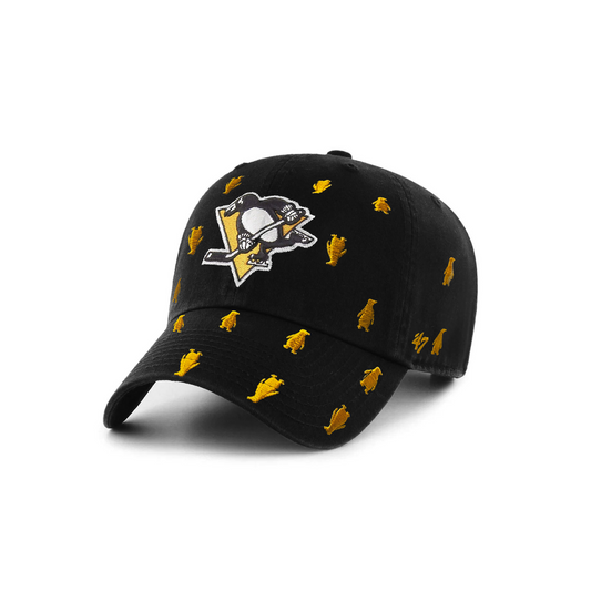 Pittsburgh Penguins Scatter Penguin Adjustable Hat