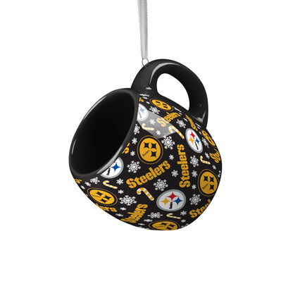 Pittsburgh Steelers Ceramic Mug Ornament