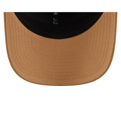 New Era Light Beige Pittsburgh Steelers Two-Tone Trucker 9SEVENTY Adjustable Hat