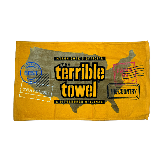 Myron Cope's Official Traveling Terrible Towel
