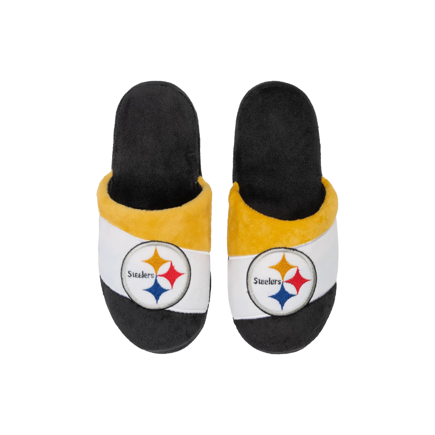 Pittsburgh Steelers Colorblock Slide Slipper