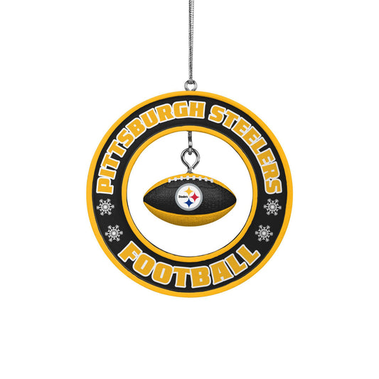 Pittsburgh Steelers Floating Football Ornament