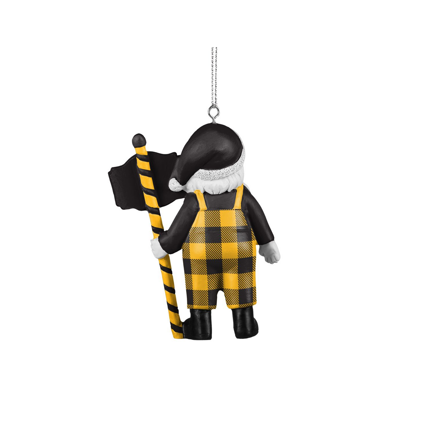 Pittsburgh Steelers Overall Santa Ornament