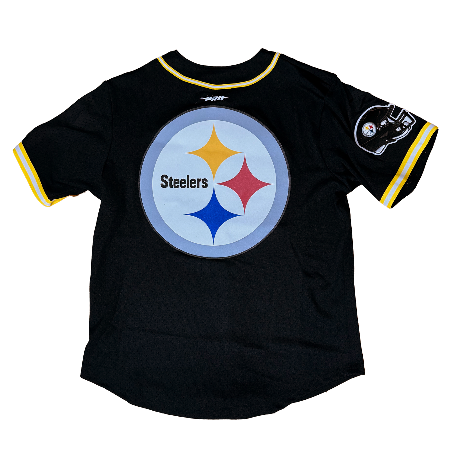 Pro Standard Black Pittsburgh Steelers Baseball Jersey