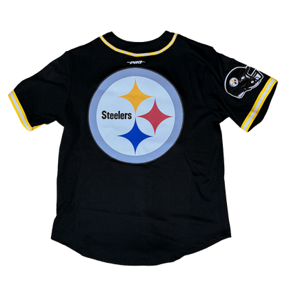 Pro Standard Black Pittsburgh Steelers Baseball Jersey