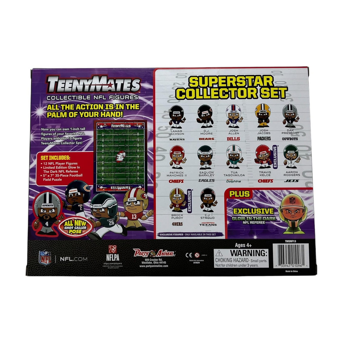 NFL Teenymates Player Figure 2024-2025 Series 13 Collector Gift Set