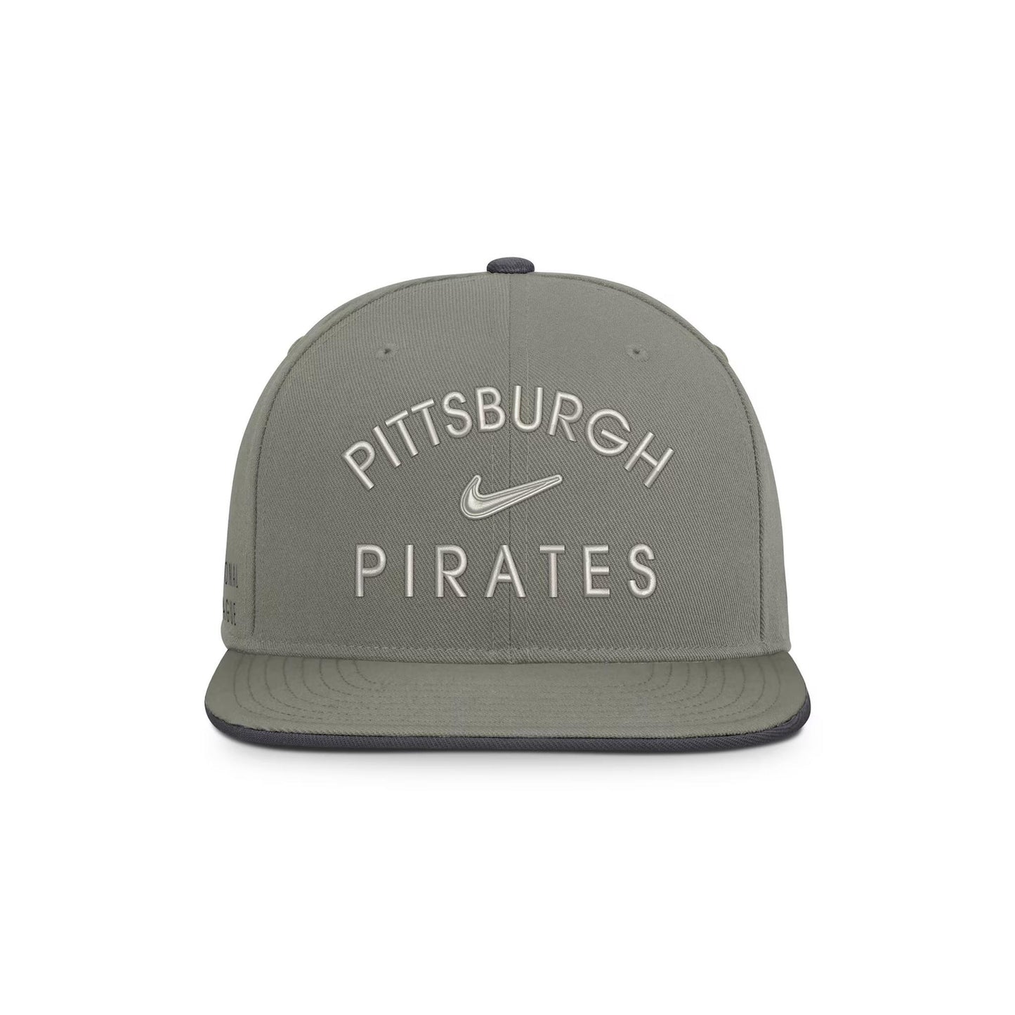 Pittsburgh Pirates Nike Olive Pro Dri-FIT Snapback Hat