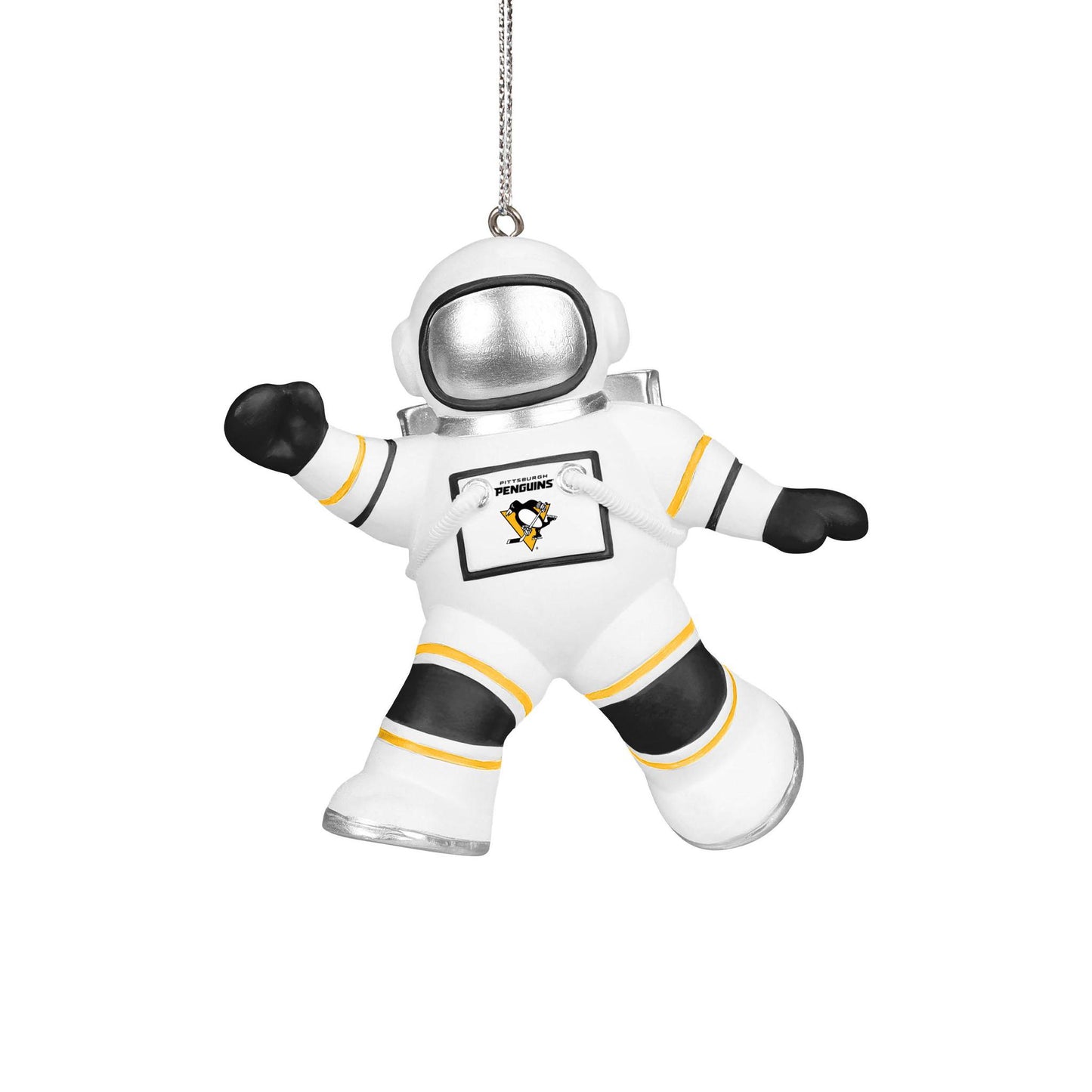 Pittsburgh Penguins Astronaut Christmas Holiday Ornament