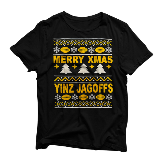 Merry Xmas Yinz Jagoffs Tee