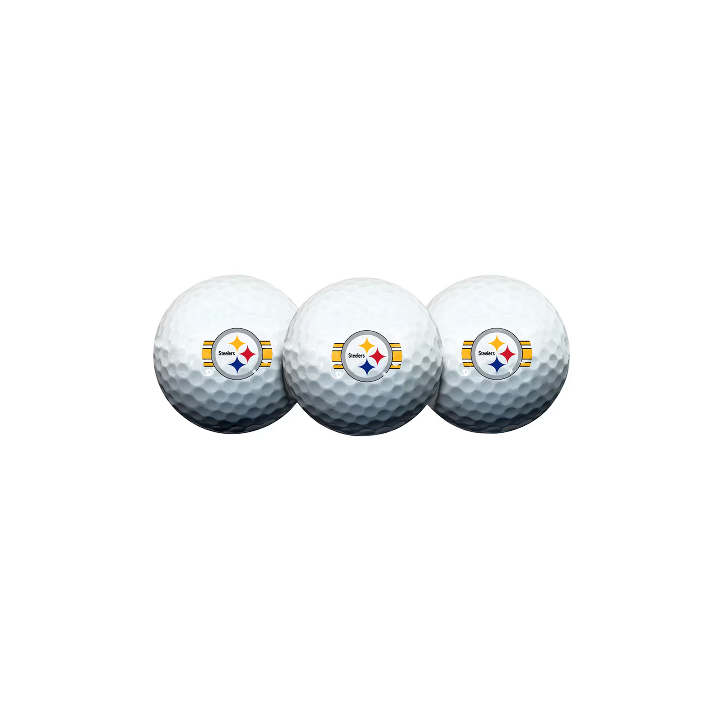 Pittsburgh Steelers WinCraft 3-Pack Golf Ball Set