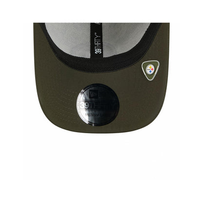 Pittsburgh Steelers New Era 39THIRTY Sideline Salute to Service Camo Hat