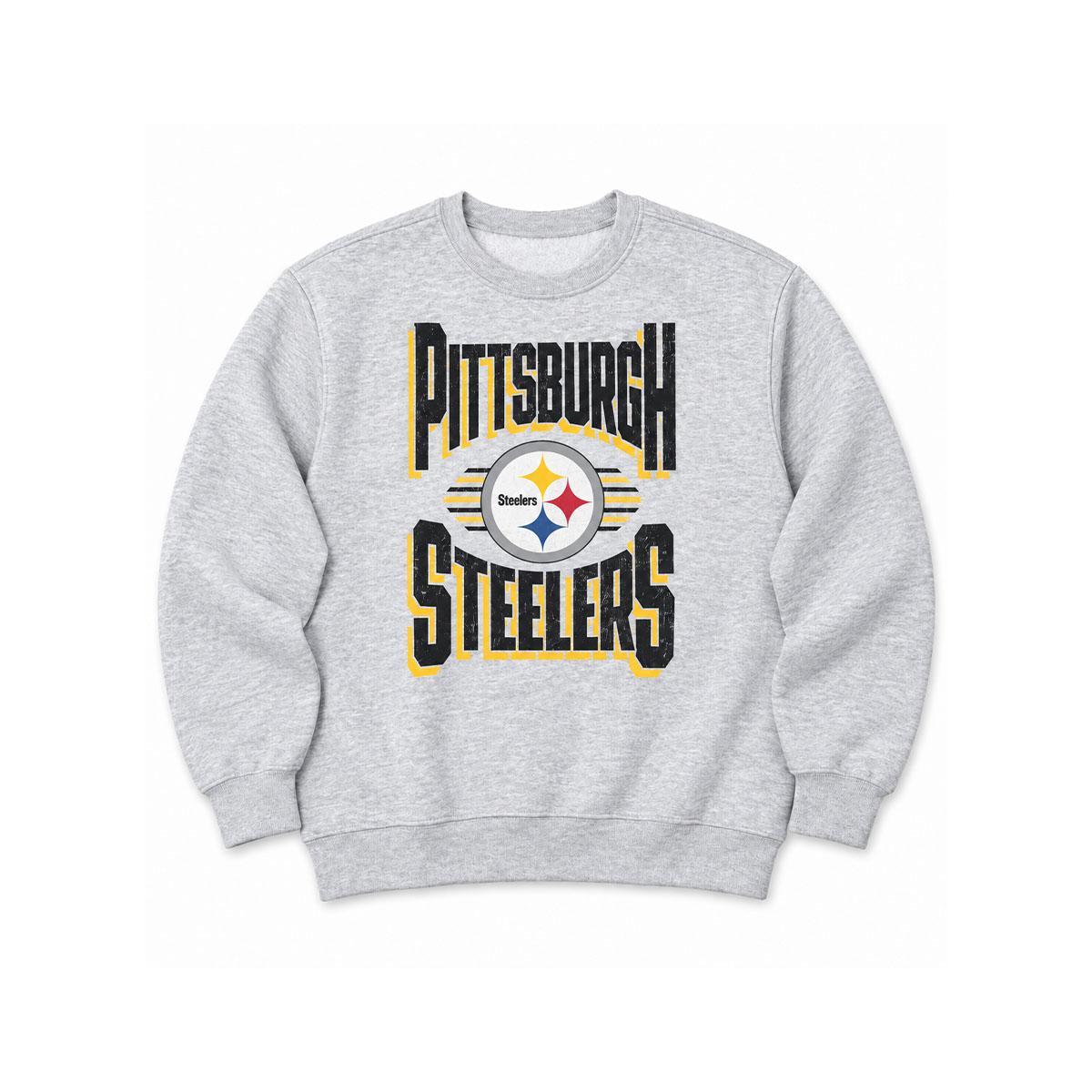 Pittsburgh Steelers Youth Jet Stream Pullover Sweatshirt