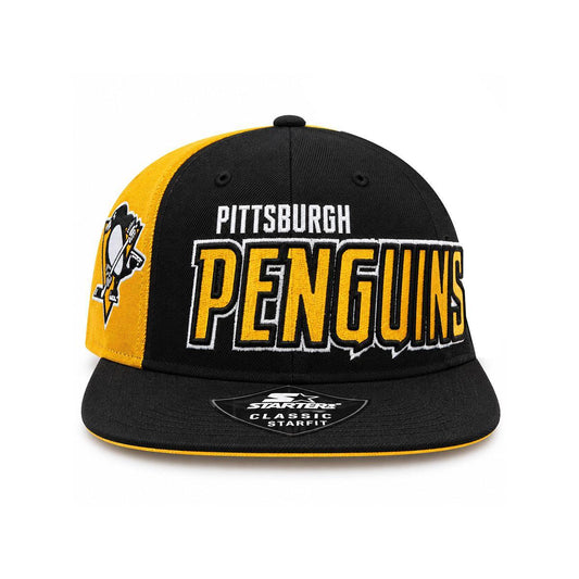 Pittsburgh Penguins Split Starter Classic Starfit Hat