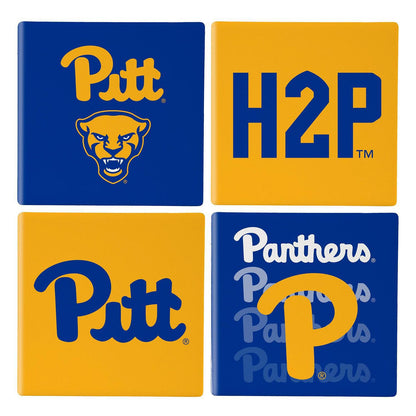 University of Pittsburgh Ceramic Coasters Set